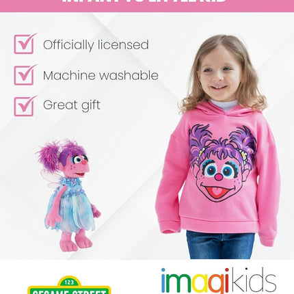 Sesame Street Abby Cadabby, pull à capuche pour enfant fille, Abby Cadabby, taille 4T