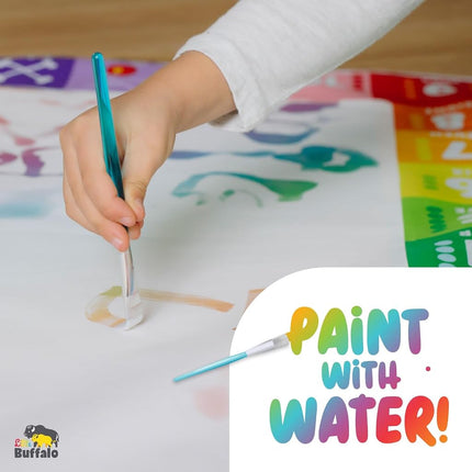 Little Buffalo - Doodle Mat - Water Color Fun - Mess Free Arts and Crafts - Great for Ages 3+