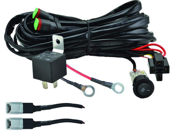 HELLA 357211011 ValueFit Two Light Wiring Harness,