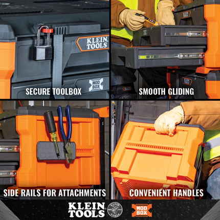 Caja de herramientas de tres cajones MODbox
