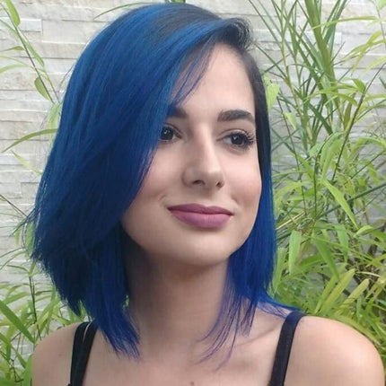 MANIC PANIC Classic Shocking Blue Semi Permanent Hair Color - Dark Cobalt Blue Hair Dye for Women & Men That Lasts 4-6 Weeks - Vegan, Ammonia & Cruelty-Free - Create & Mix Custom Shades (4oz / 3pk)