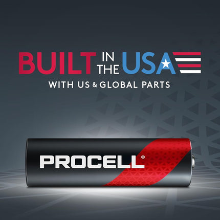 Procell Alkaline Batteries, AA, 24/Box, Total 144 EA, Sold as 1 Carton