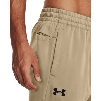 Under Armour Men's Armourfleece Jogger, (299) City Khaki / / Black, 3X-Large Tall