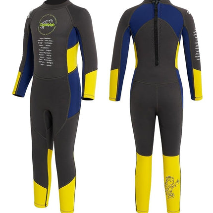 Gogokids Wetsuit Kids, Children 2.5mm Neoprene The