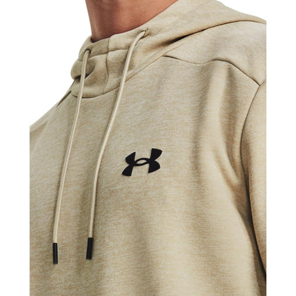Under Armour Men's Armourfleece Twist Hoodie, (289) Khaki Base / / Black, XL