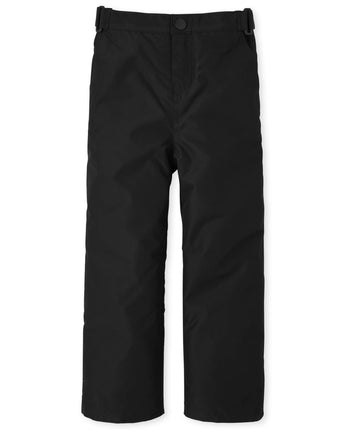 The Children's Place Boys Pull On Ski Pants, black