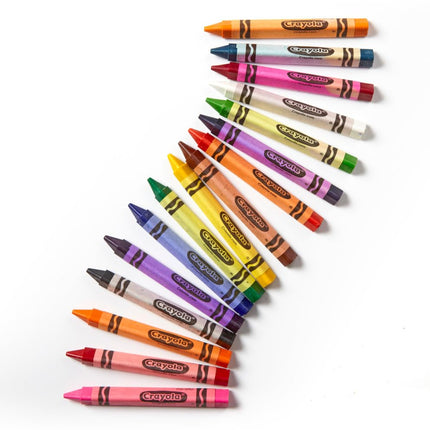 Crayola BIN528039 Caja de Crayones Triangulares para Clases, 16 Colores, 256 Unidades