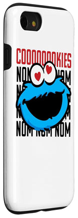 Coque iPhone SE (2020) / 7 / 8 Rue Sésame Cookie Monster Coooooookies