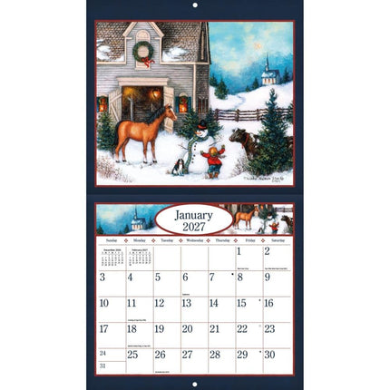 2027 Calendar LANG Linda Nelson Stocks Deluxe Wall 27991001924