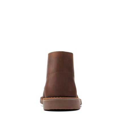 Clarks - Mens Bushacre 3 Boots, 9.5 UK Wide, Dark Brown Leather