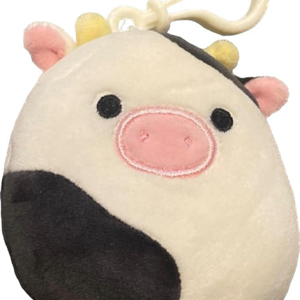 Squishmallow Official Kellytoy 3.5 Inch Clip On Ba