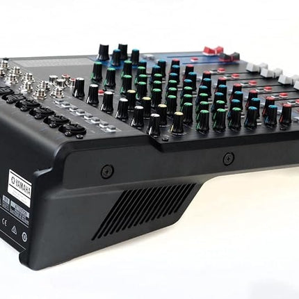 Yamaha MG12 Mixer - Compact mixer with 12 input channels, 2 group buses, 2 AUX and D-PRE mic preamps