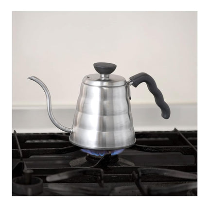 Hario V60 Buono Gooseneck Coffee Kettle, 700ml, Stainless Steel, Silver