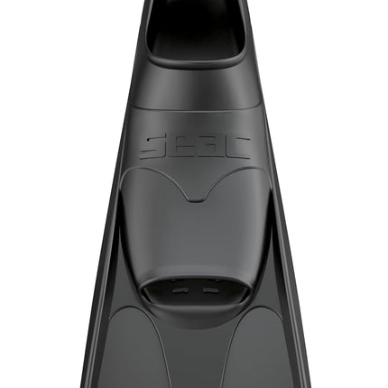 Seac Talent, Semi-Long Fins for spearfishing, free diving and diving, black, 47/48
