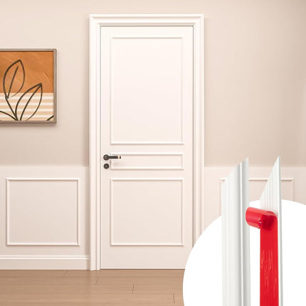 Art3d Peel and Stick Door & Wall Moulding Kit, Sel