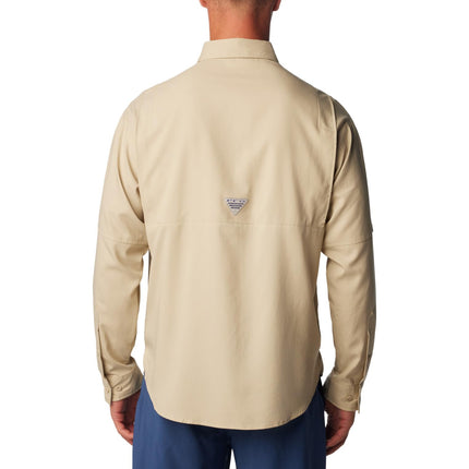 Columbia Men's Tamiami 2 Long Sleeve Shirt, Long Sleeve Shirt, Fossil, S