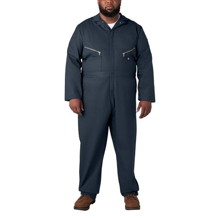 Dickies - Monos de manga larga de lujo para hombre, color azul marino oscuro, talla grande y alta