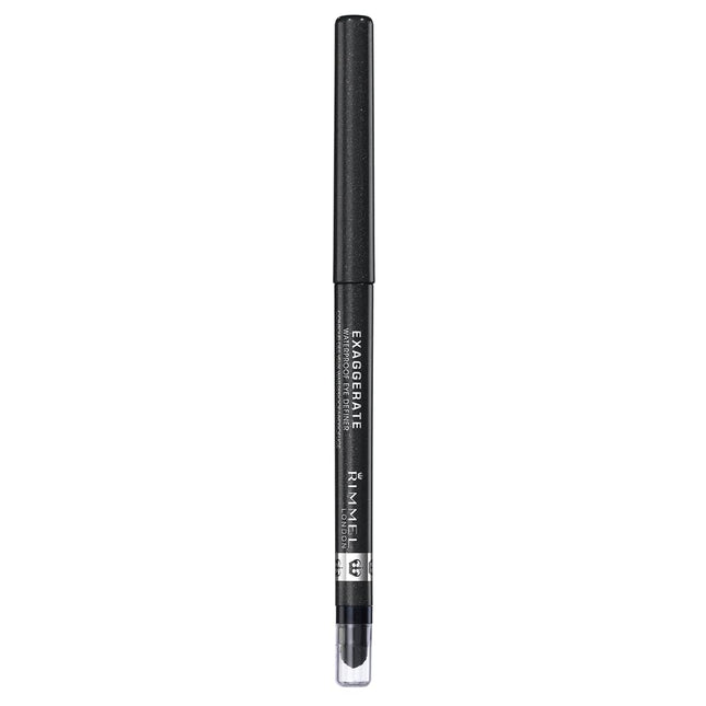 Rimmel Exaggerate Eye Definer, Starlit Black, 0.01 Fluid Ounce