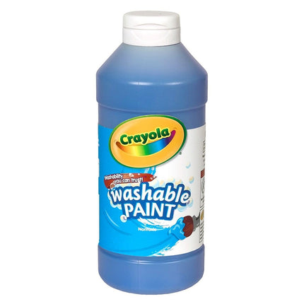 Crayola 54-2016-042 Washable Paint- Blue, Grade: K
