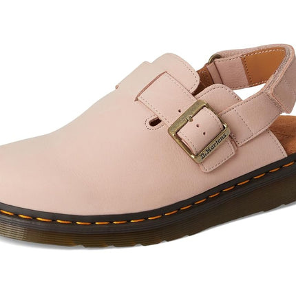 Dr. Martens Men's Jorge II Suede Slingback Mules, Powder Pink, 13 Women/12 Men