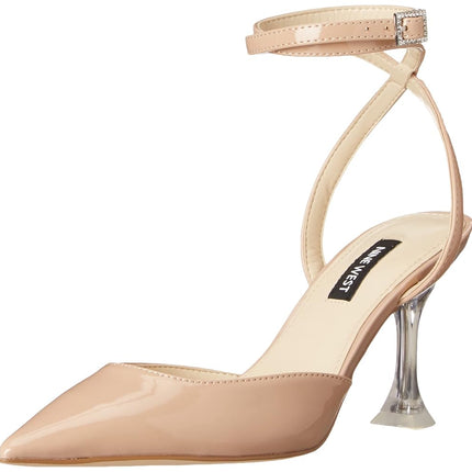 NINE WEST Women's Harlowe3 Pump, Medium Natural, 8 UK