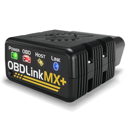 OBDLink MX+ OBD2 Bluetooth Scanner for iPhone, And