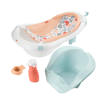 Fisher-Price Baby and Toddler Bathtub 4-in-1 with 