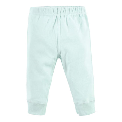 Hudson Baby Baby Girls' Cotton Pants and Leggings, Yellow Safari, 4T