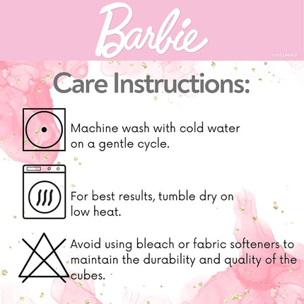 Franco Soft Organization Travel Storage Packing Cubes, 7 Piece Set, Barbie