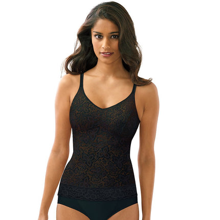 Bali Women's Lace 'N Smooth Fajas Shapewear Cami DF8L12, Black, X-Large