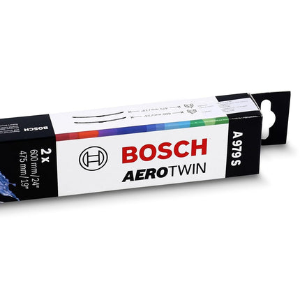 Bosch Aerotwin 3397118953 Original Equipment Replacement Wiper Blade - 26"/20" (Set of 2)
