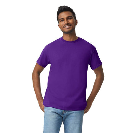 Gildan Men's, Heavy Cotton T-Shirt, Style G5000, Purple, S