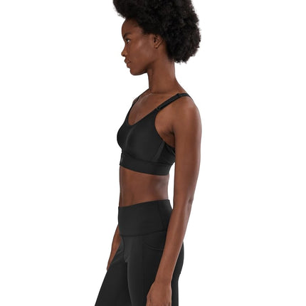 Under Armour Womens Infinity 2.0 Mid Support Bra Black M A-C