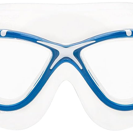 Cressi Planet Goggles Clear/Frame Blue White - Pre