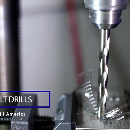 Drill America - GLBCOX125/32 Broca de Extensión para Aviones de Cobalto de 5/32" x 12", Serie GLBCO