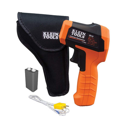 KLEIN TOOLS Infrared Thermometer, Digital Thermometer Gun with Dual Targeting Laser, 20:1, Klein Tools IR10