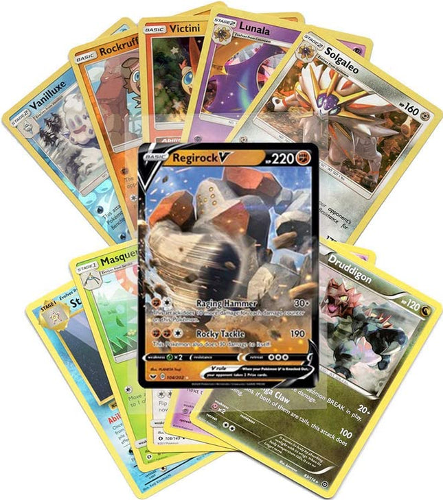 Juego de Cartas Coleccionables Pokémon COPIA - Paquete de Cartas Pokémon V (PV)