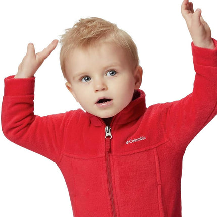 Columbia Boys Steens Mountain II Fleece, Mountain Red, Large