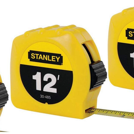 Stanley Hand Tools Cinta Métrica de 12' x 1/2" 30-485 (Paquete de 3)