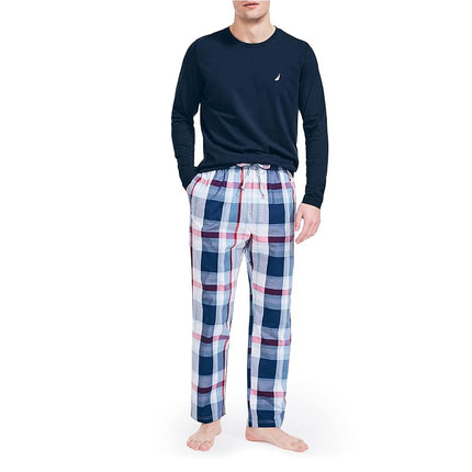 Nautica Men's Soft Woven 100% Cotton Elastic Waist
