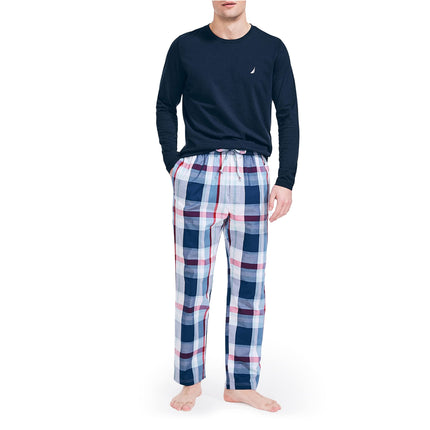 Nautica Men's Soft Woven 100% Cotton Elastic Waist
