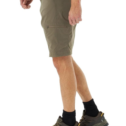 Wrangler Authentics Men's Performance Comfort Flex Cargo Short Casual, Morel, 30
