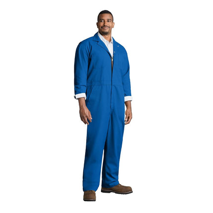 Red Kap Men's Twill Action Back Coverall, Electric
