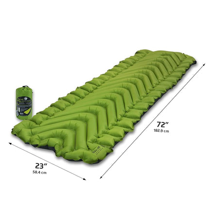Klymit Unisex's Static V 2 Sleeping Pad, Green, One size