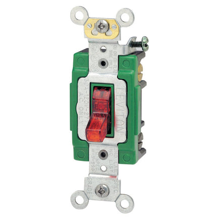 Leviton Double-Pole AC Quiet Toggle Switch, 30 Amp