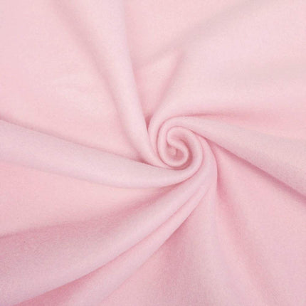 American Baby Company 2-Piece Fleece Blanket with Silk-Like Satin Trim Set, Soft, Warm & Cozy, Pink and White, 30" x 30" for Boys and Girls, Perfect for Baby Carrier, Stroller, Travel and Gifting