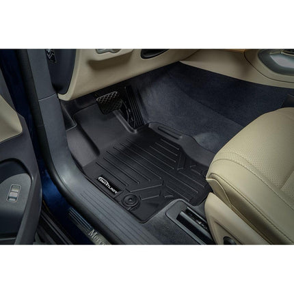 SMARTLINER Custom Fit Floor Mats 2 Rows and Cargo Liner Behind 2nd Row Set Black 2020 Mercedes-Benz GLE-Class 5 Passenger