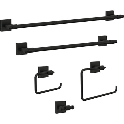 Franklin Brass MAX18-FB Maxted Towel Bar Flat Black