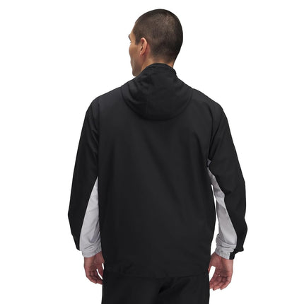 Under Armour Mens Rival Woven Windbreaker Jacket Blue 4XL