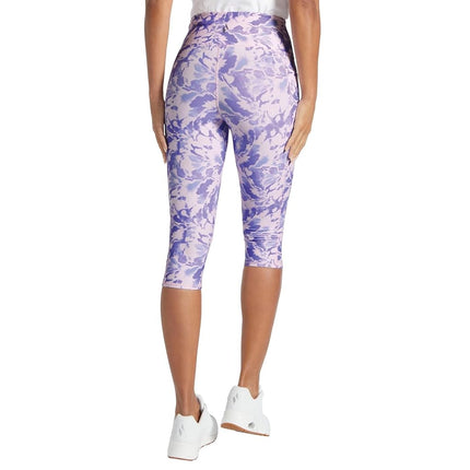 Skechers Women's GO Walk Printed Capri, Purple/White, L